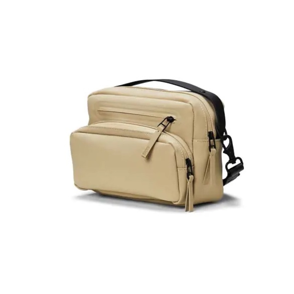 NWT RAINS Box Bag Large Sand